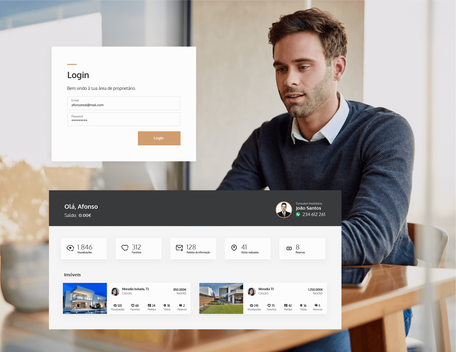 Área de proprietário 0